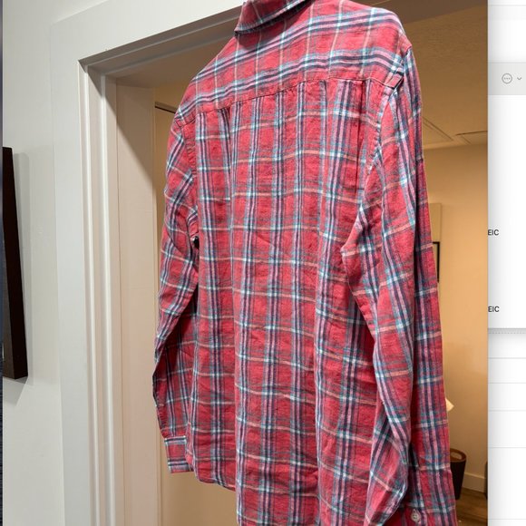 Faherty Laguna Linen Shirt - Picture 2 of 2